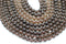 smoky quartz gemstone beads, 6mm, round